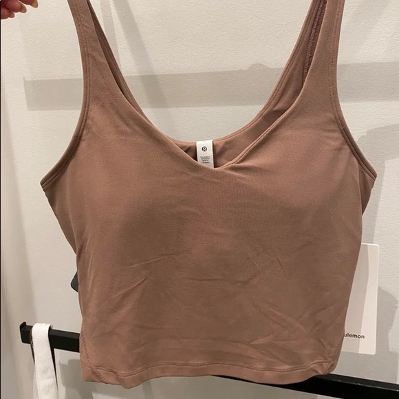 🤎 LAST ONE! NWT Lululemon Align Tank Top - Cacao! - Picture 3 of 3